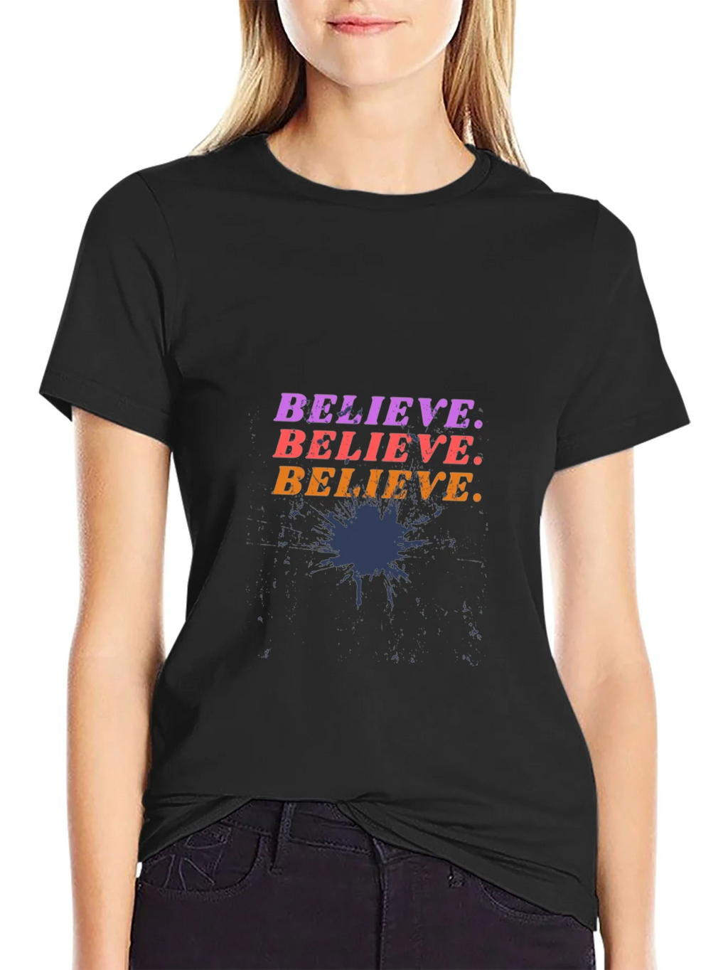 Believe Graphic T-Shirt - Mens Casual Tee product image 2