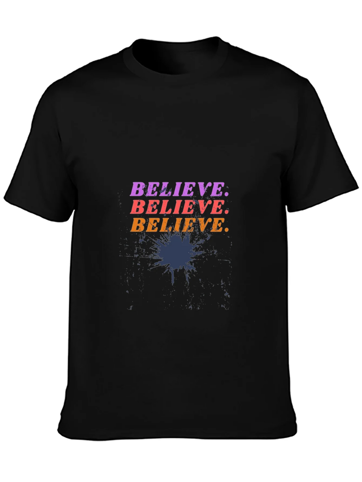 Believe Graphic T-Shirt - Mens Casual Tee product image 3