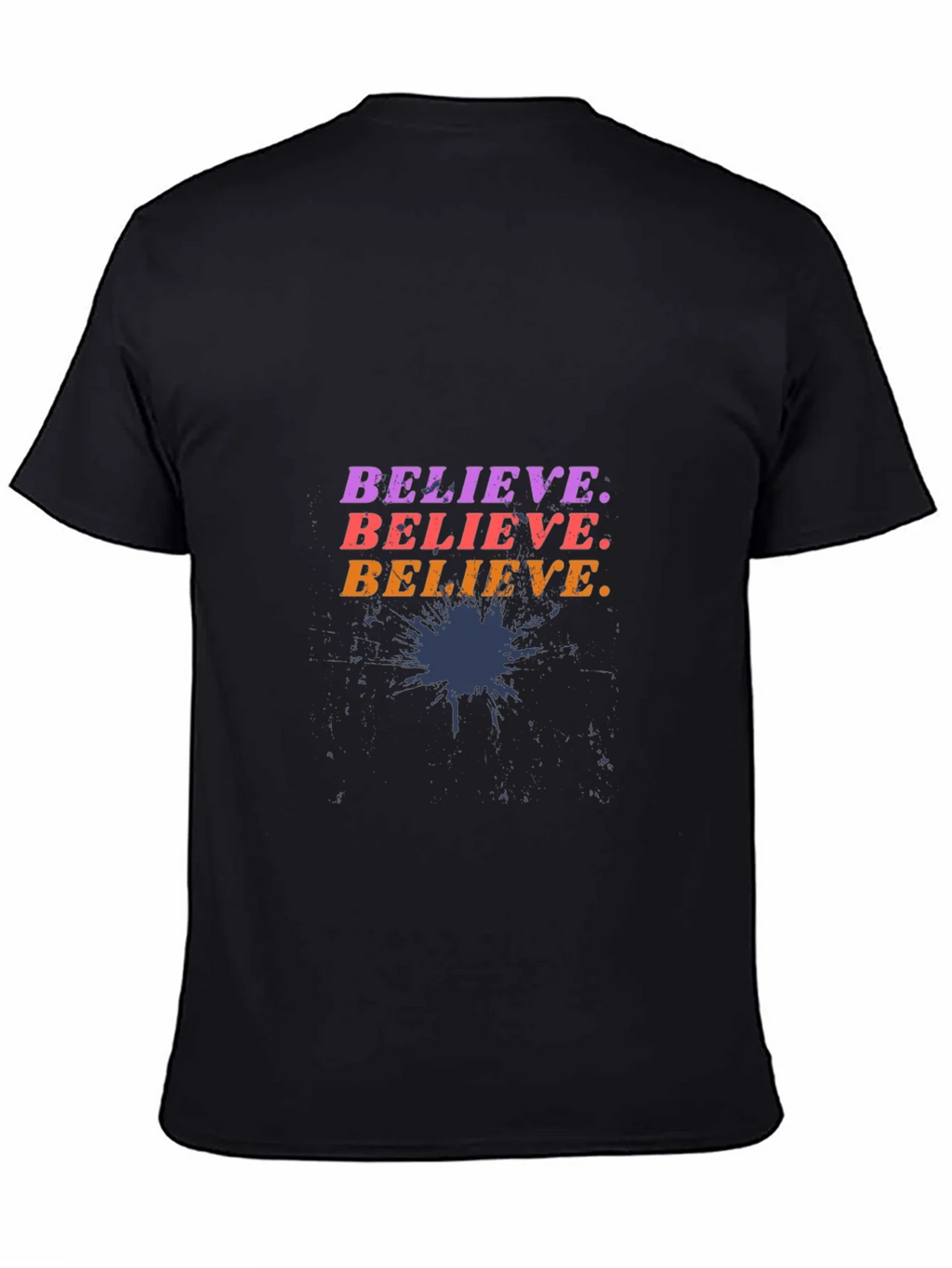 Believe Graphic T-Shirt - Mens Casual Tee product image 4