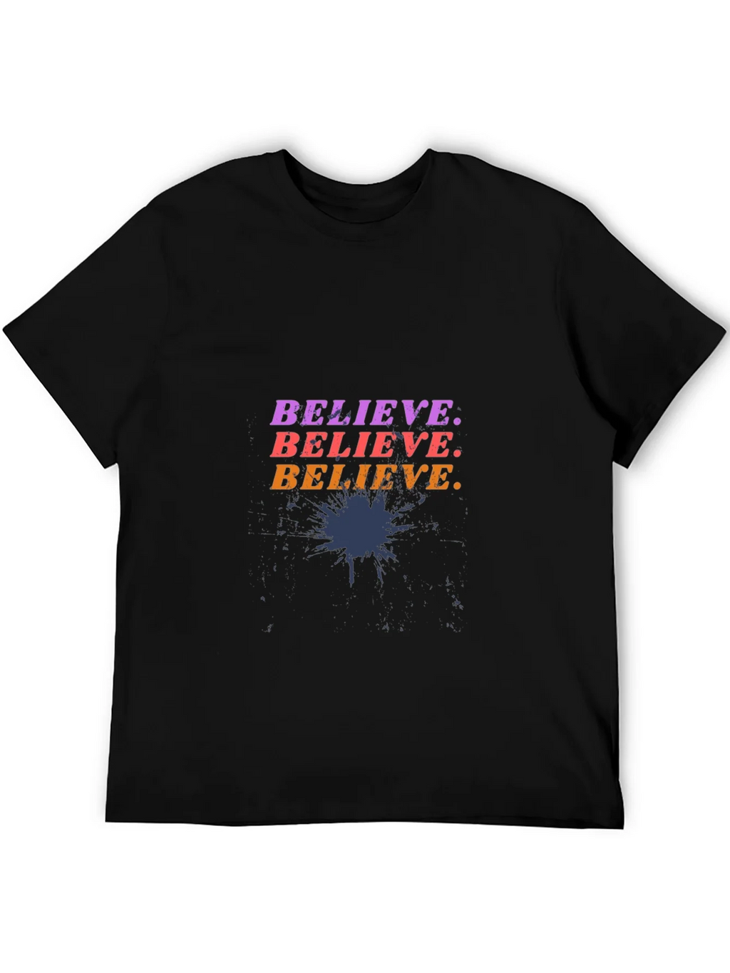 Believe Graphic T-Shirt - Mens Casual Tee product image 5