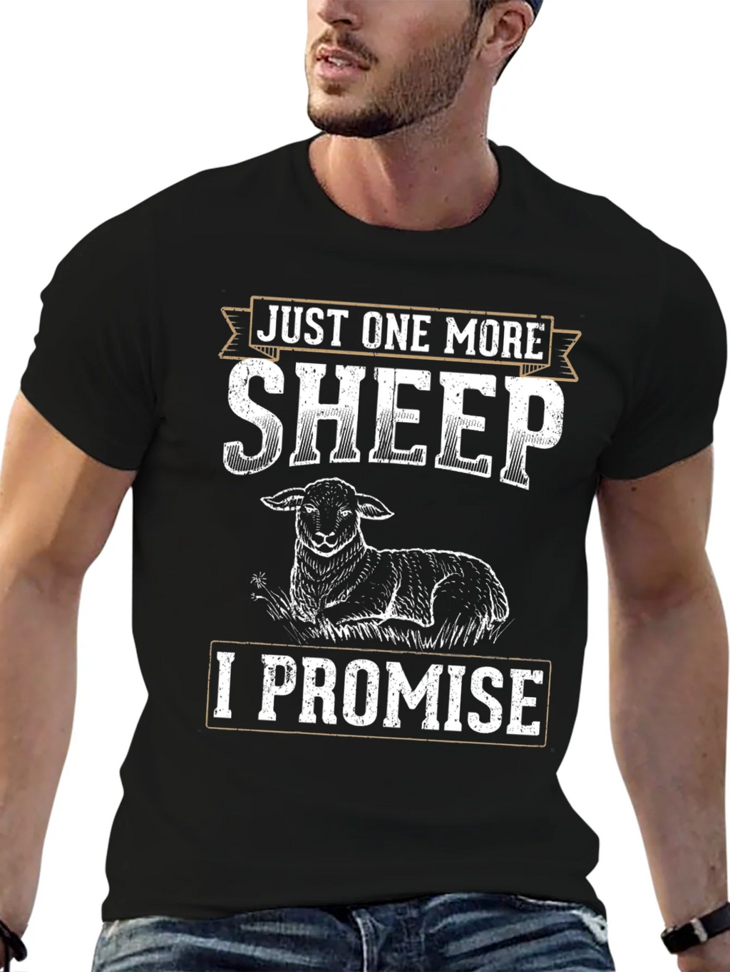 Just One More Sheep T-Shirt product image 6