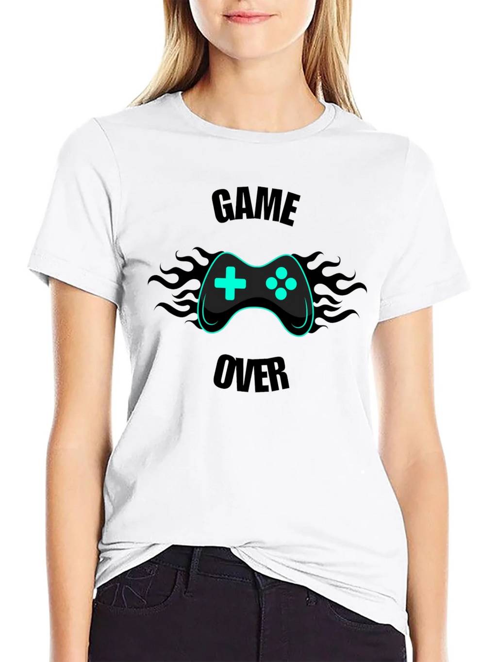 Game Over Graphic Tee - Gamer Style Black T-Shirt product image 8