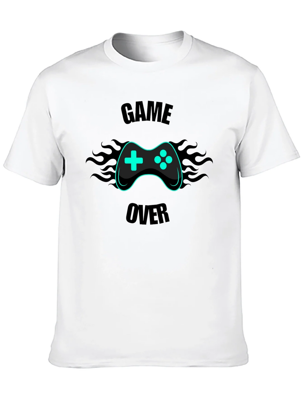Game Over Graphic Tee - Gamer Style Black T-Shirt product image 9