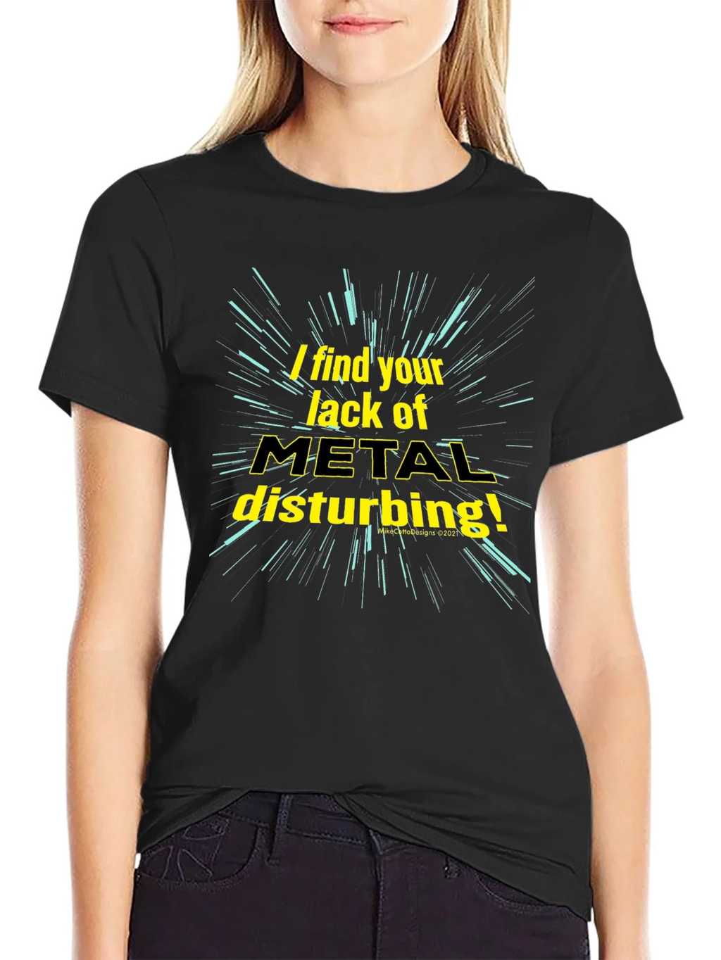 Metal Music Fan T-Shirt - Disturbance Theme product image 2