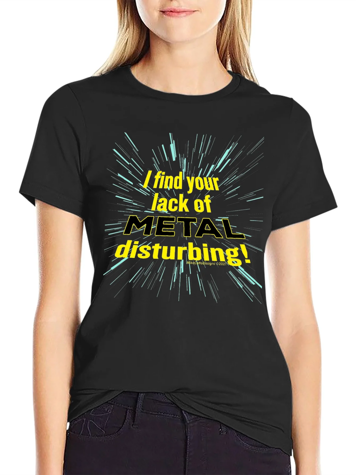Metal Music Fan T-Shirt - Disturbance Theme product image 2