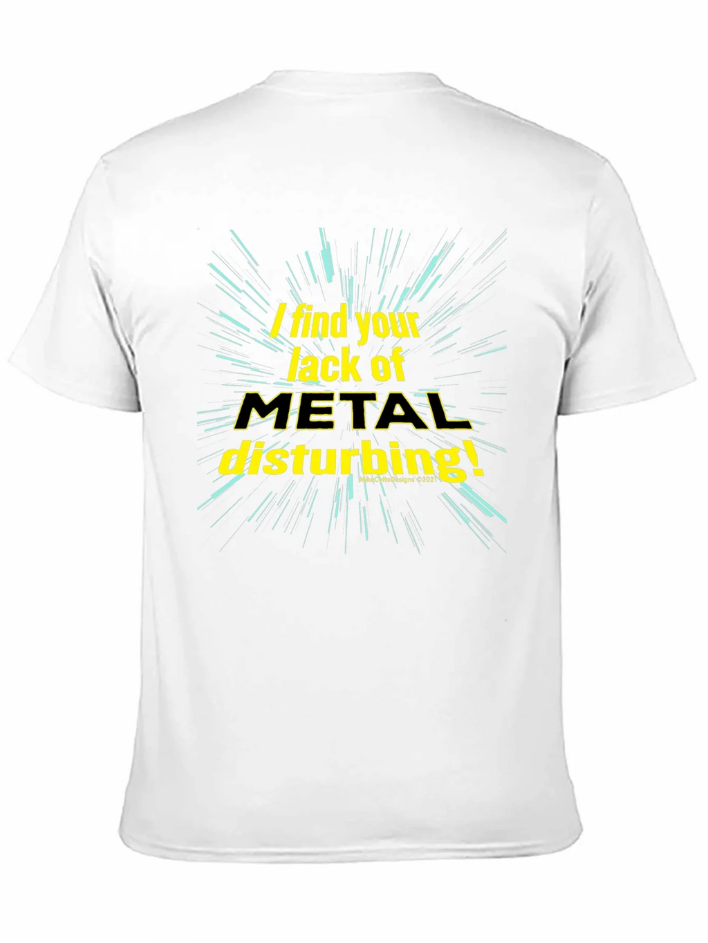 Metal Music Fan T-Shirt - Disturbance Theme product image 10