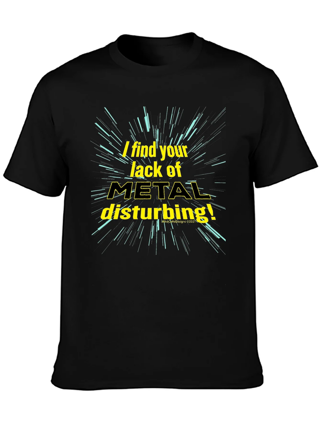 Metal Music Fan T-Shirt - Disturbance Theme product image 3