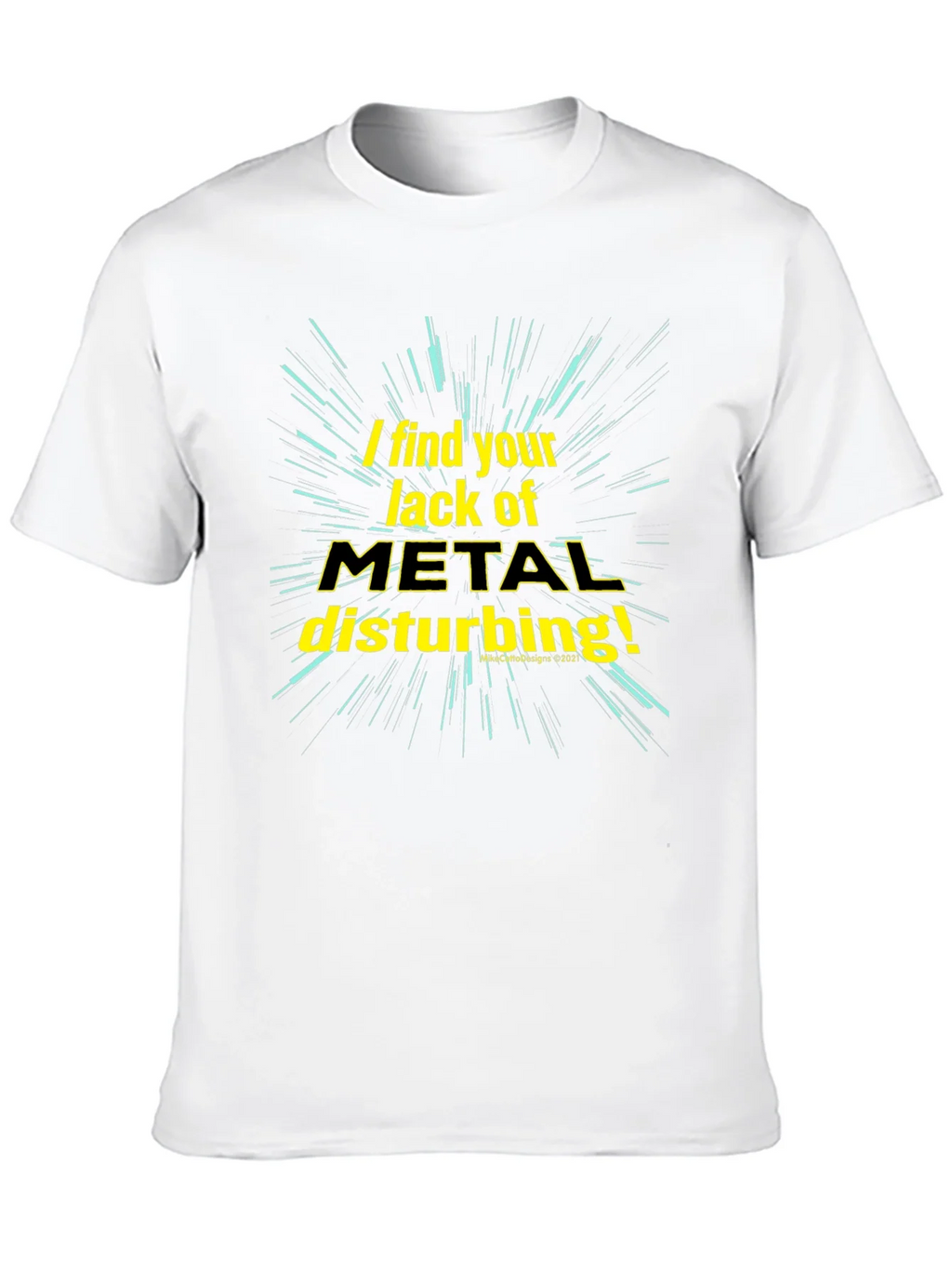 Metal Music Fan T-Shirt - Disturbance Theme product image 9