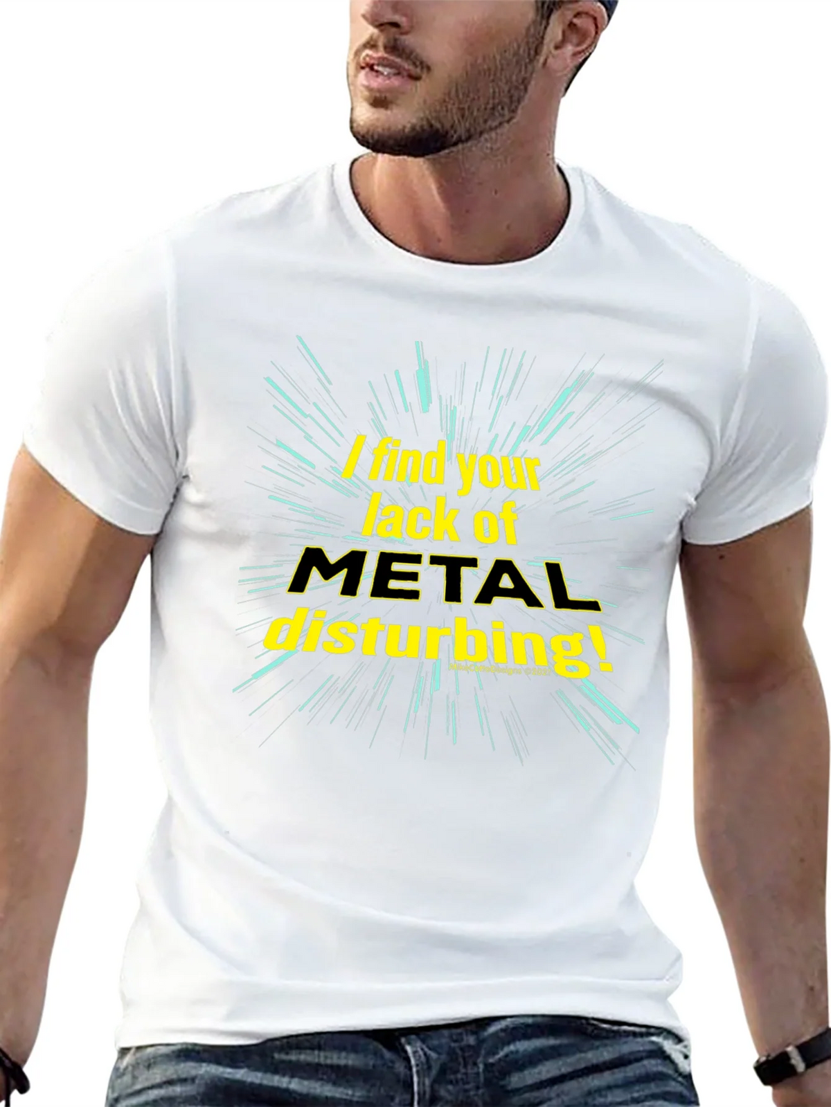 Metal Music Fan T-Shirt - Disturbance Theme product image 12