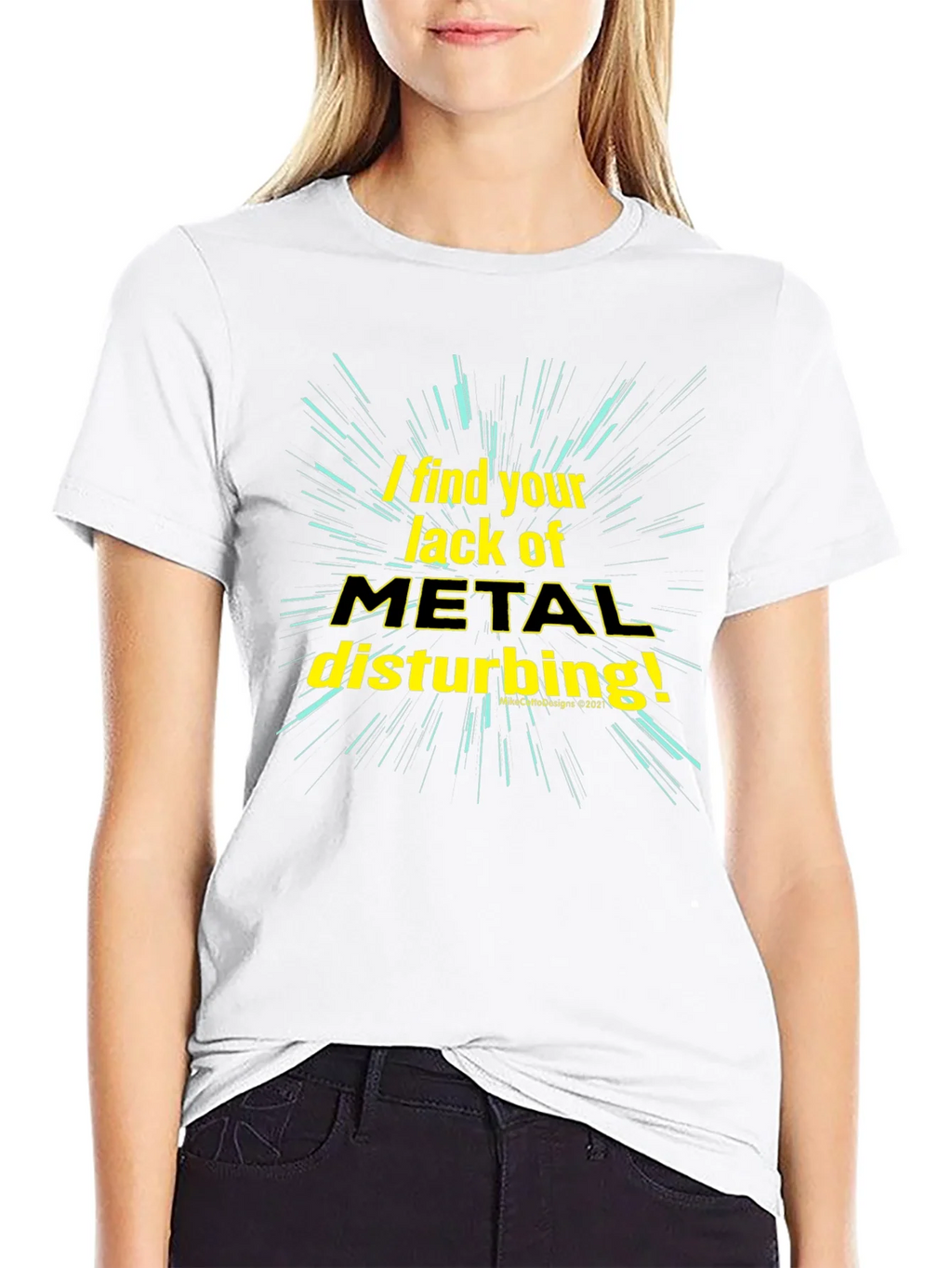 Metal Music Fan T-Shirt - Disturbance Theme product image 8