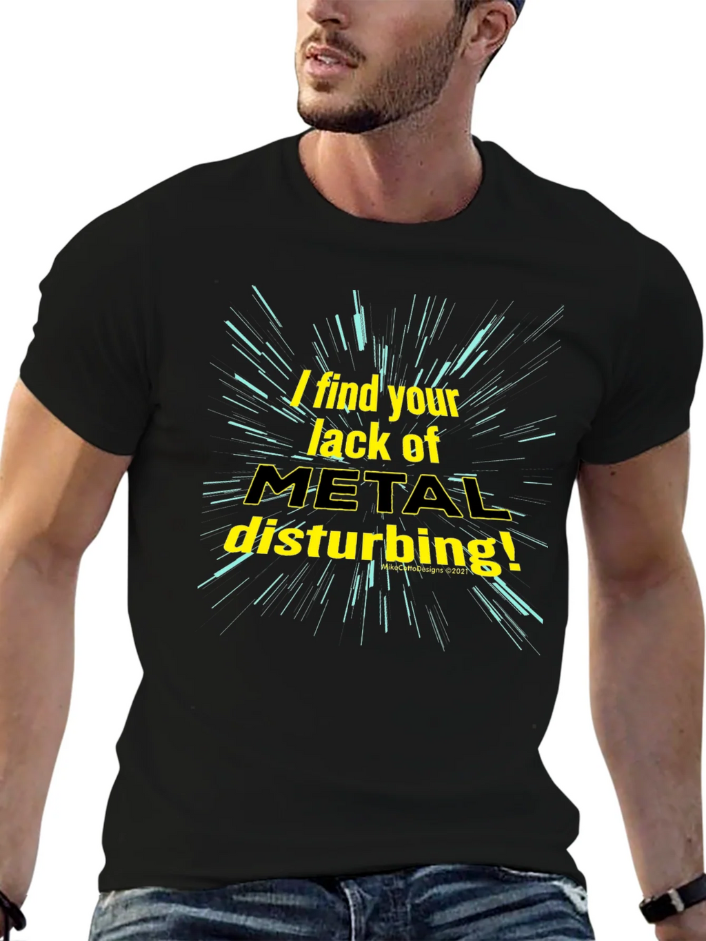 Metal Music Fan T-Shirt - Disturbance Theme product image 6