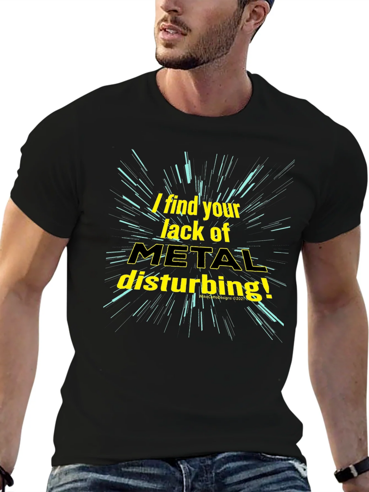 Metal Music Fan T-Shirt - Disturbance Theme product image 6