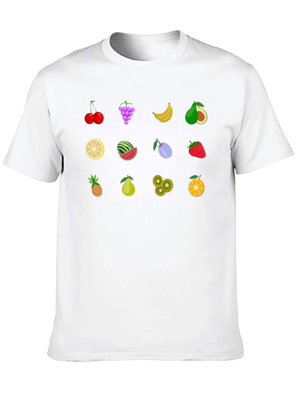 Fruity Fun Graphic T-Shirt - Black product image 9