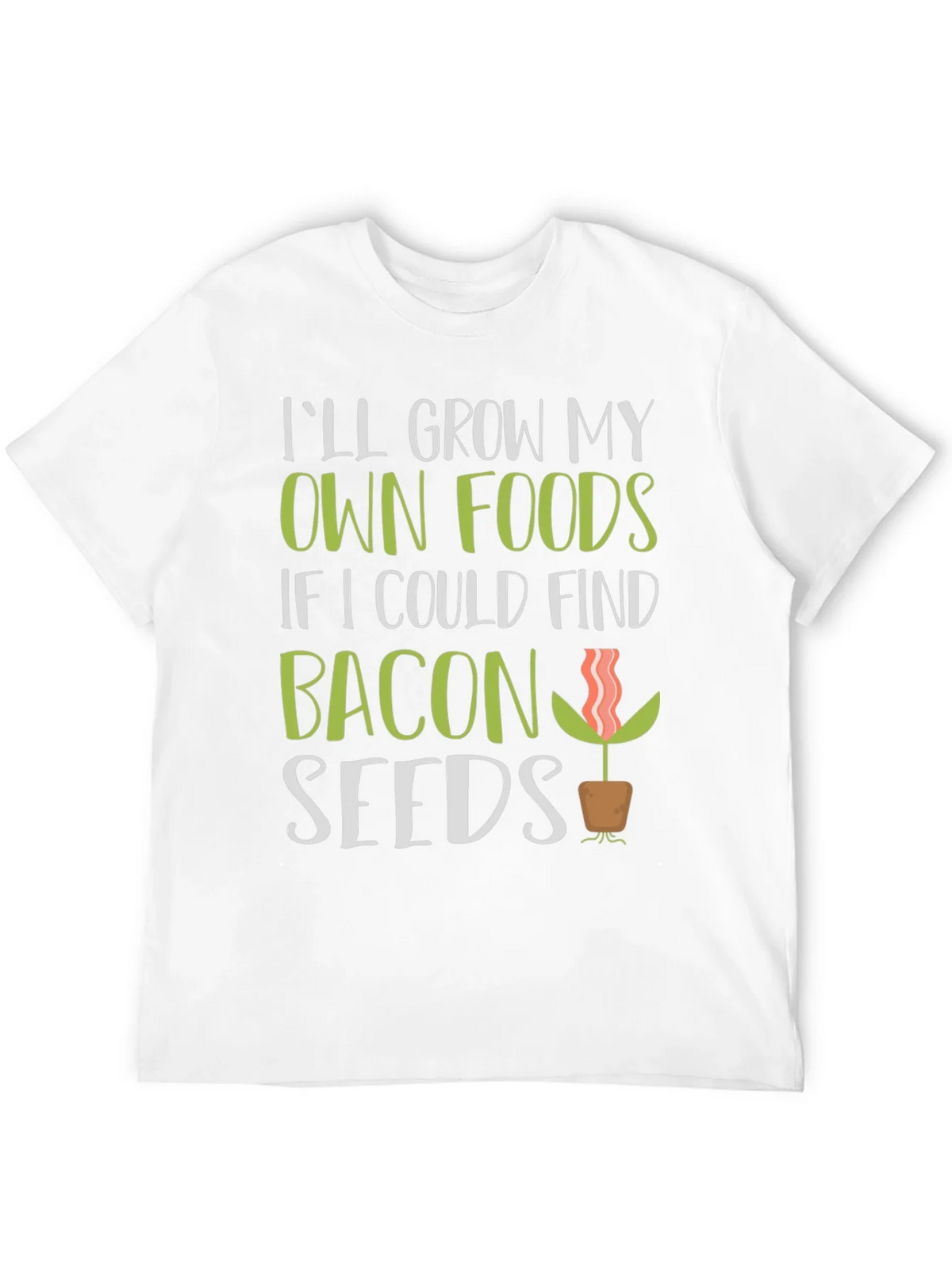 Funny Bacon Seeds Graphic T-Shirt product image 11