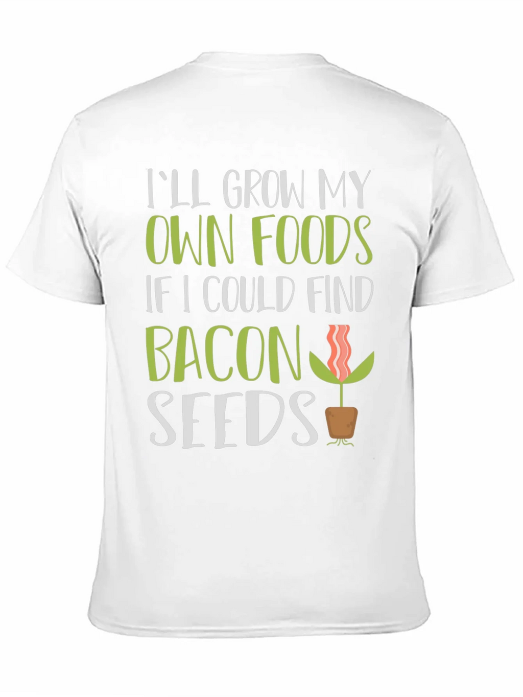 Funny Bacon Seeds Graphic T-Shirt product image 10