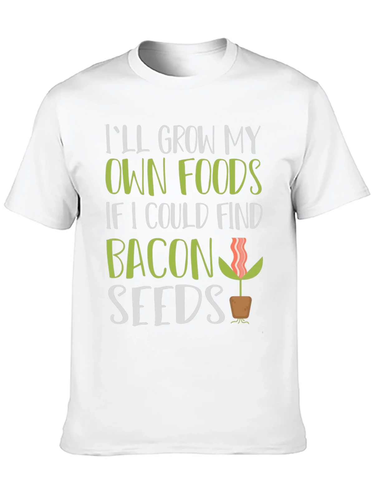 Funny Bacon Seeds Graphic T-Shirt product image 9