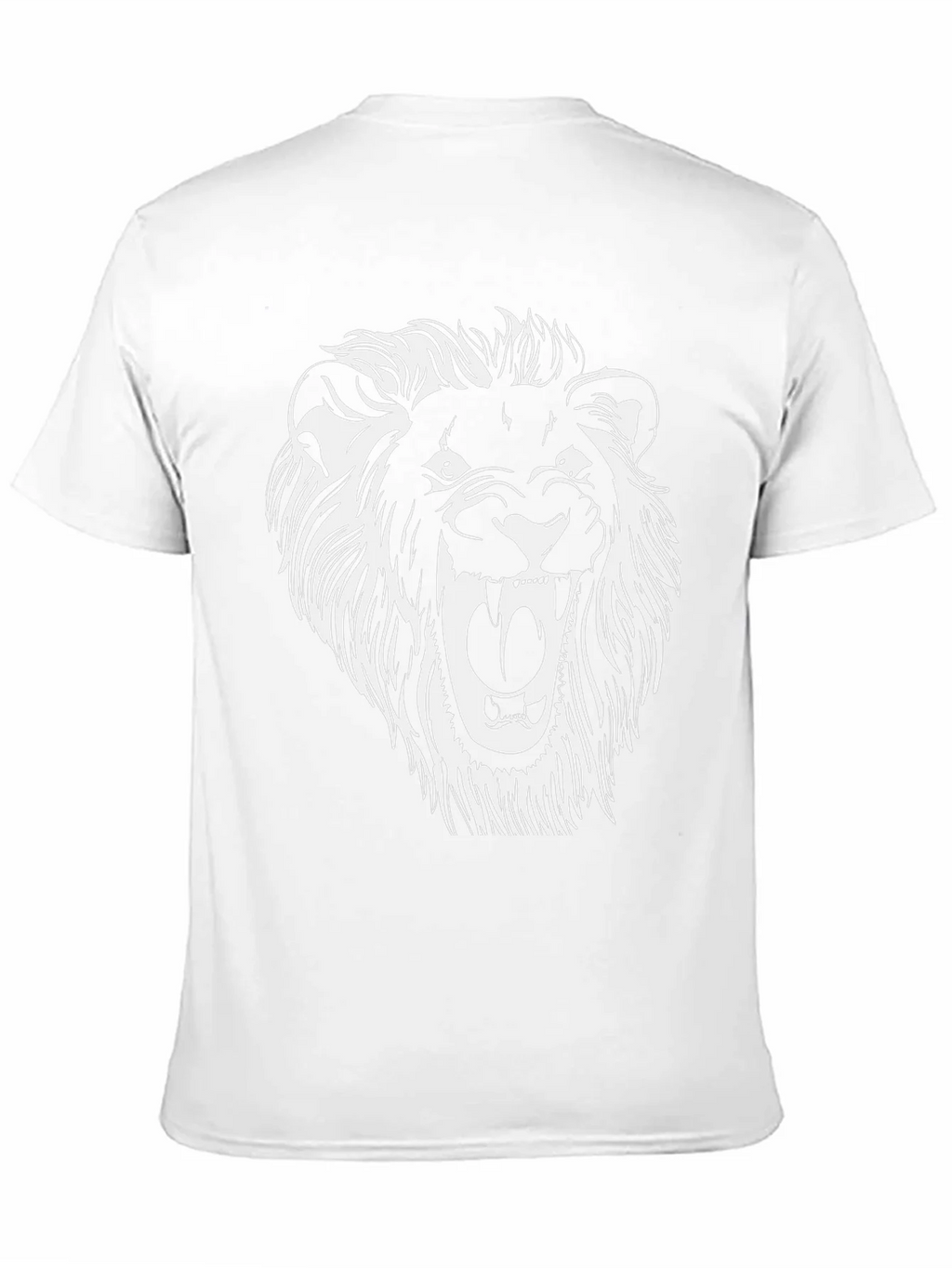 Lion Graphic Tee - Black Cotton Blend product image 6