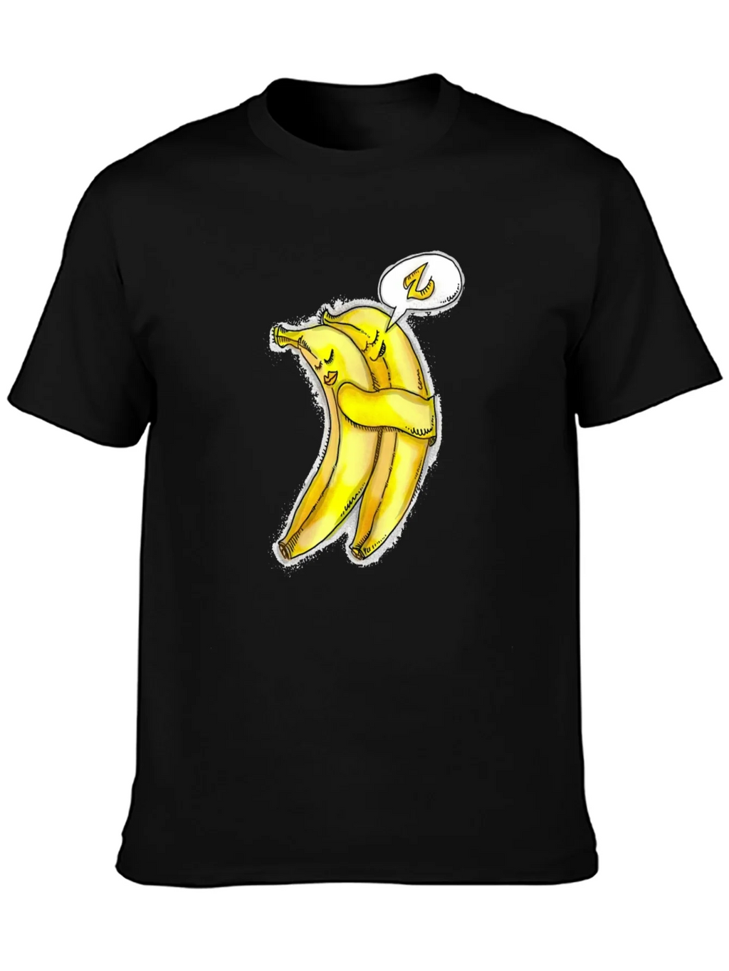 Hug-a-Bunch Banana Graphic Tee - Cute & Comfy product image 3