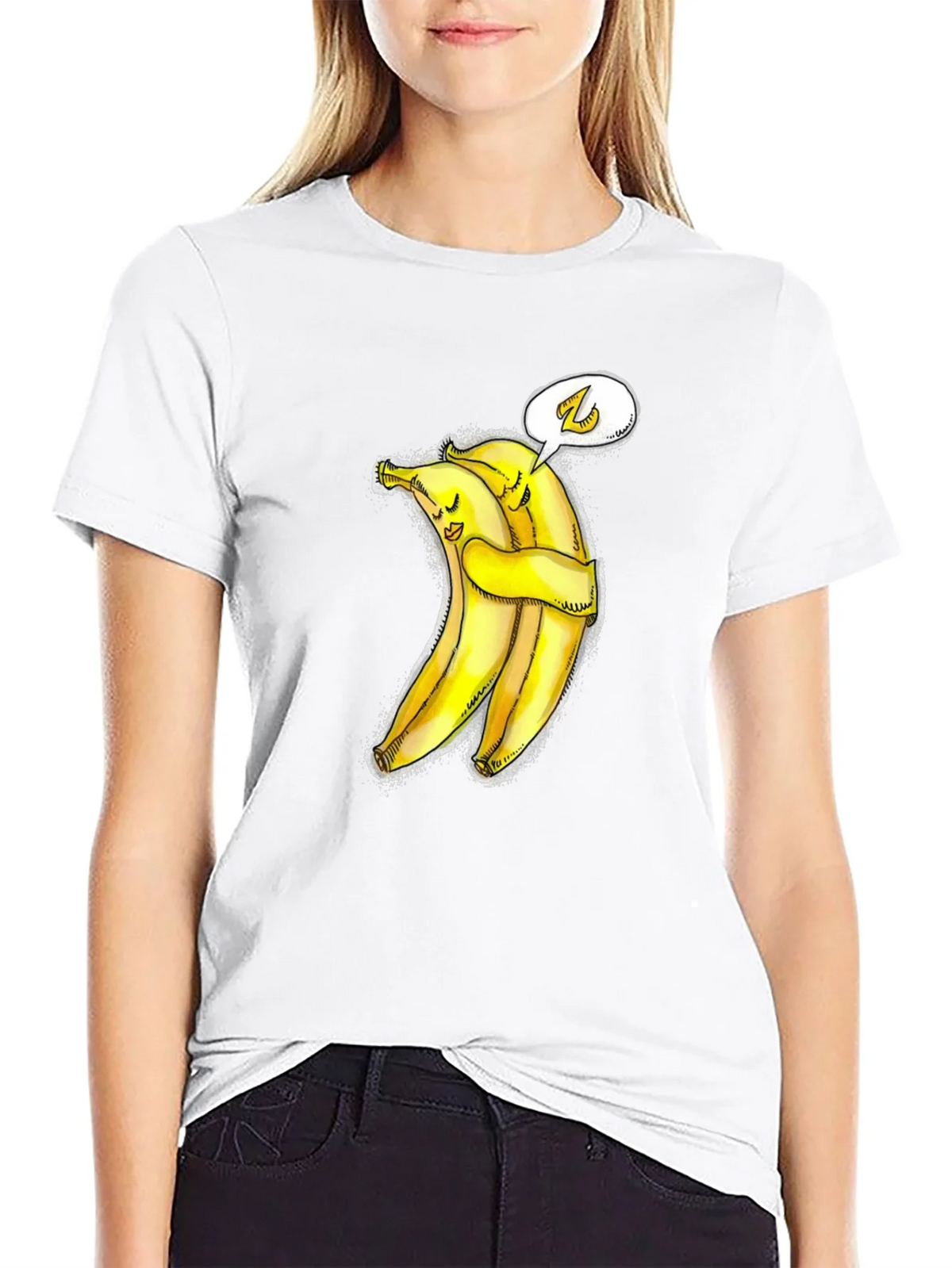 Hug-a-Bunch Banana Graphic Tee - Cute & Comfy product image 8
