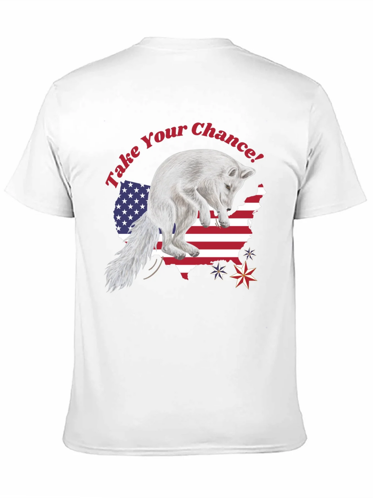 Take Your Chance Fox Patriotic T-Shirt product image 10