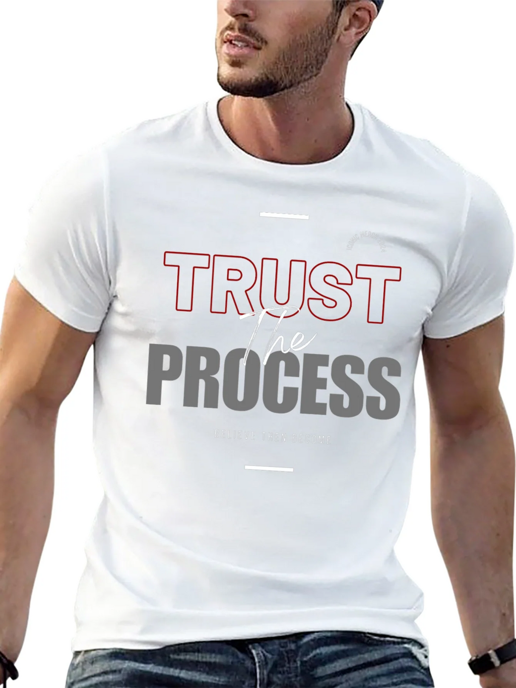 Trust the Process Graphic Tee - Believe and Become product image 11