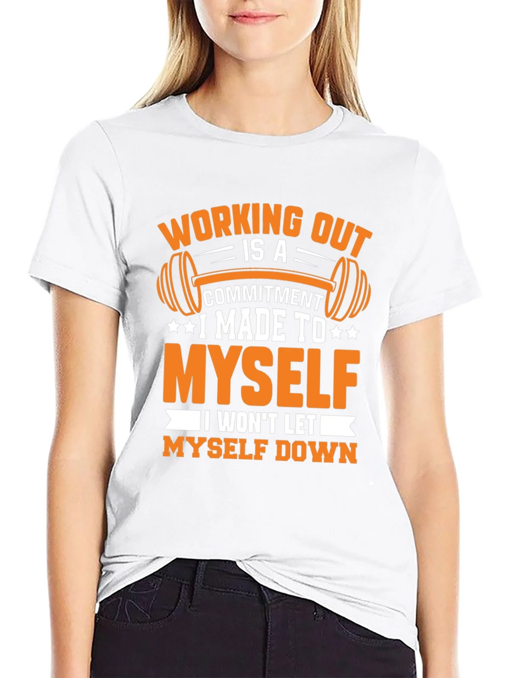 Workout Commitment Graphic T-Shirt product image 7