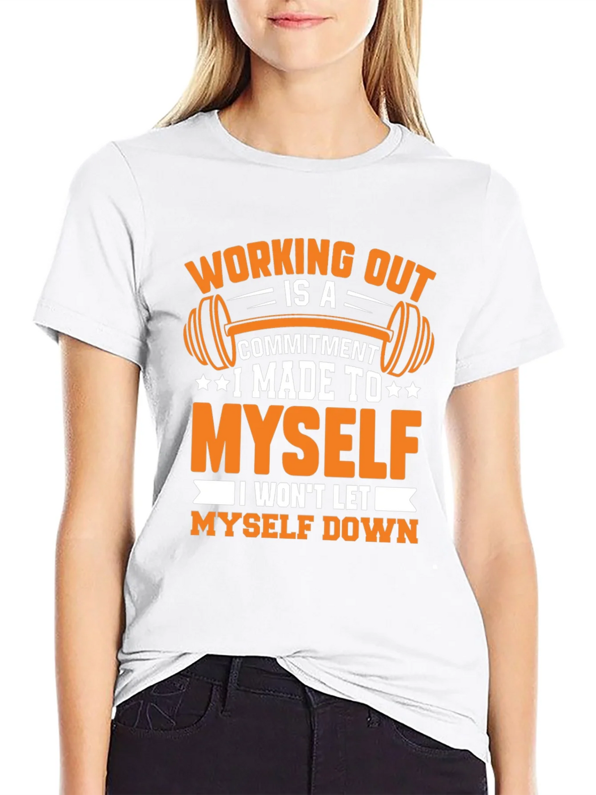 Workout Commitment Graphic T-Shirt product image 7
