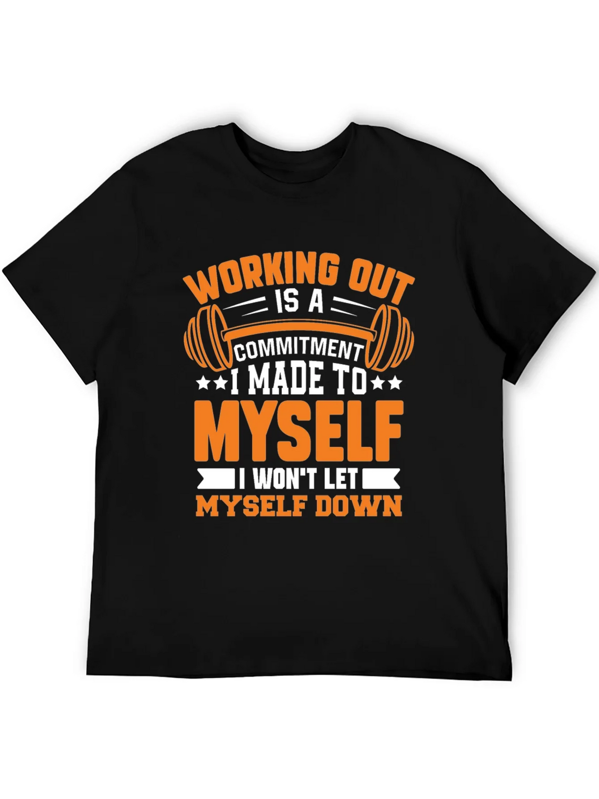 Workout Commitment Graphic T-Shirt product image 4