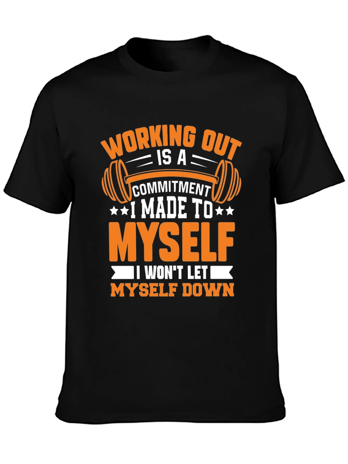 Workout Commitment Graphic T-Shirt product image 2