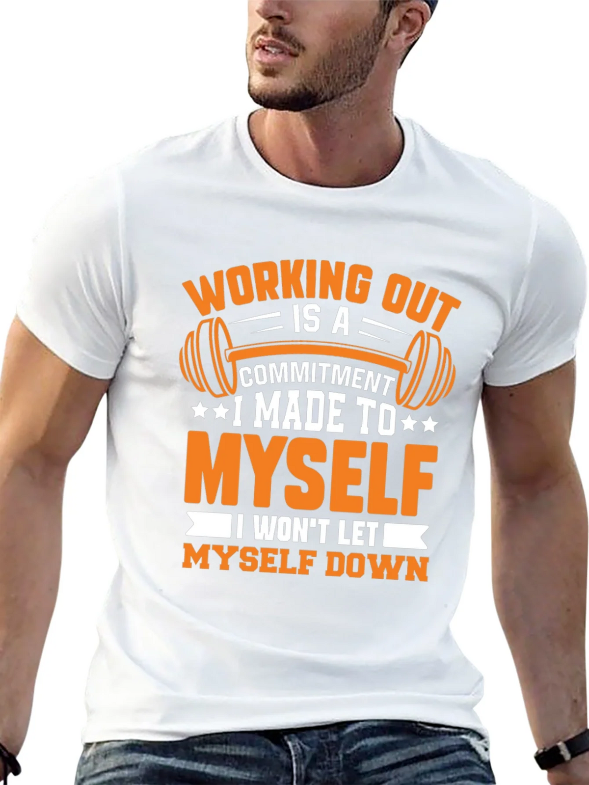 Workout Commitment Graphic T-Shirt product image 11