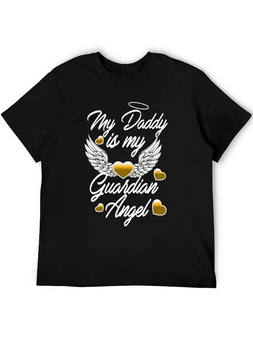 My Daddy is My Guardian Angel Graphic T-Shirt product image 5