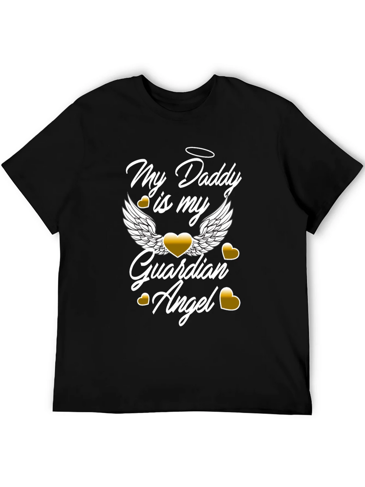 My Daddy is My Guardian Angel Graphic T-Shirt product image 5