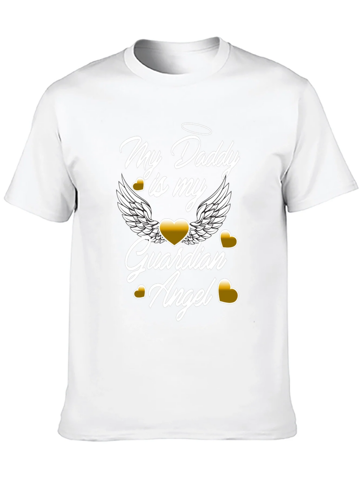 My Daddy is My Guardian Angel Graphic T-Shirt product image 9
