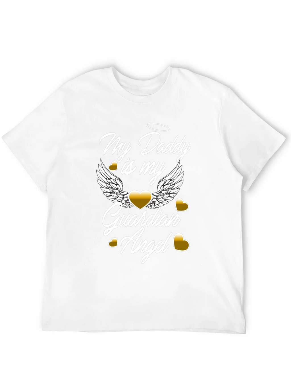 My Daddy is My Guardian Angel Graphic T-Shirt product image 11