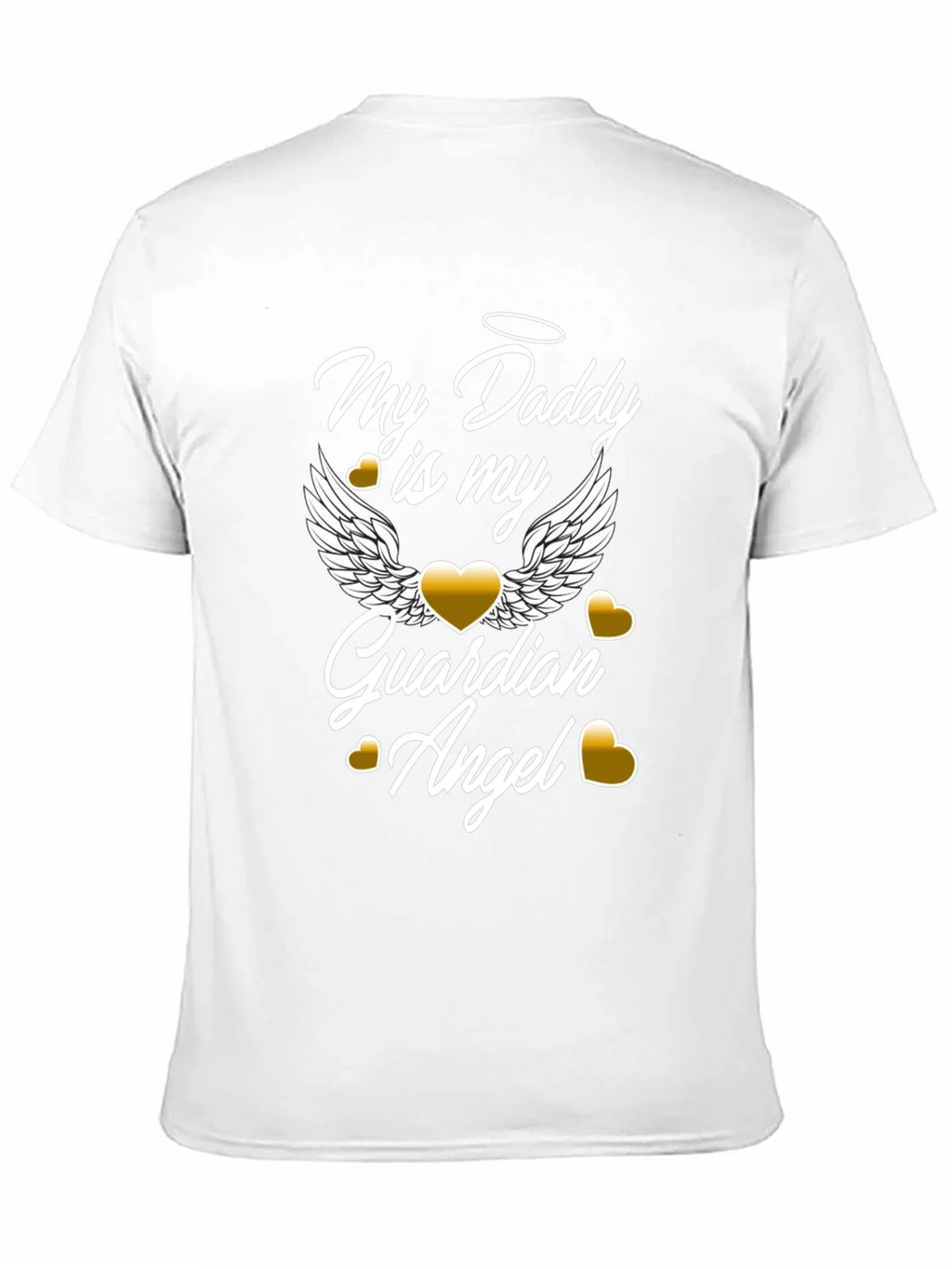 My Daddy is My Guardian Angel Graphic T-Shirt product image 10