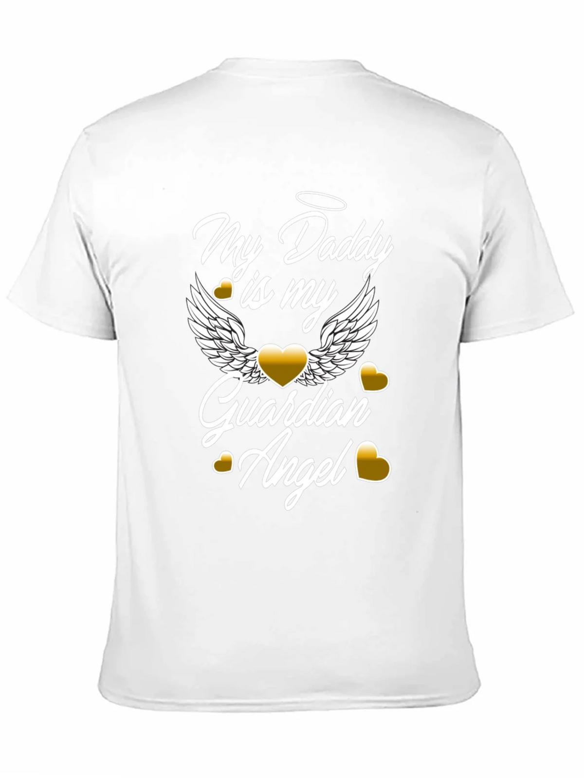 My Daddy is My Guardian Angel Graphic T-Shirt product image 10