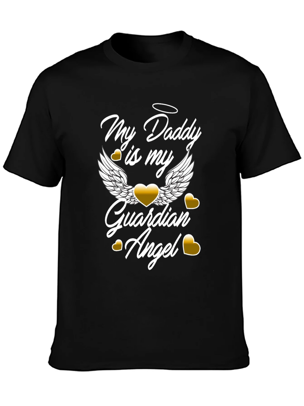 My Daddy is My Guardian Angel Graphic T-Shirt product image 3