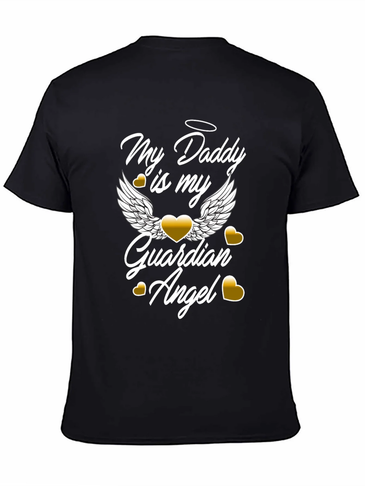 My Daddy is My Guardian Angel Graphic T-Shirt product image 4