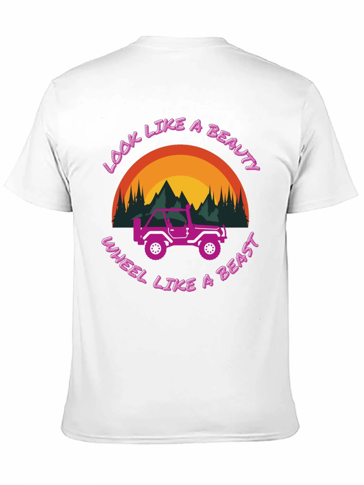 Look Like A Beauty Wheel A Beast T-Shirt product image 10