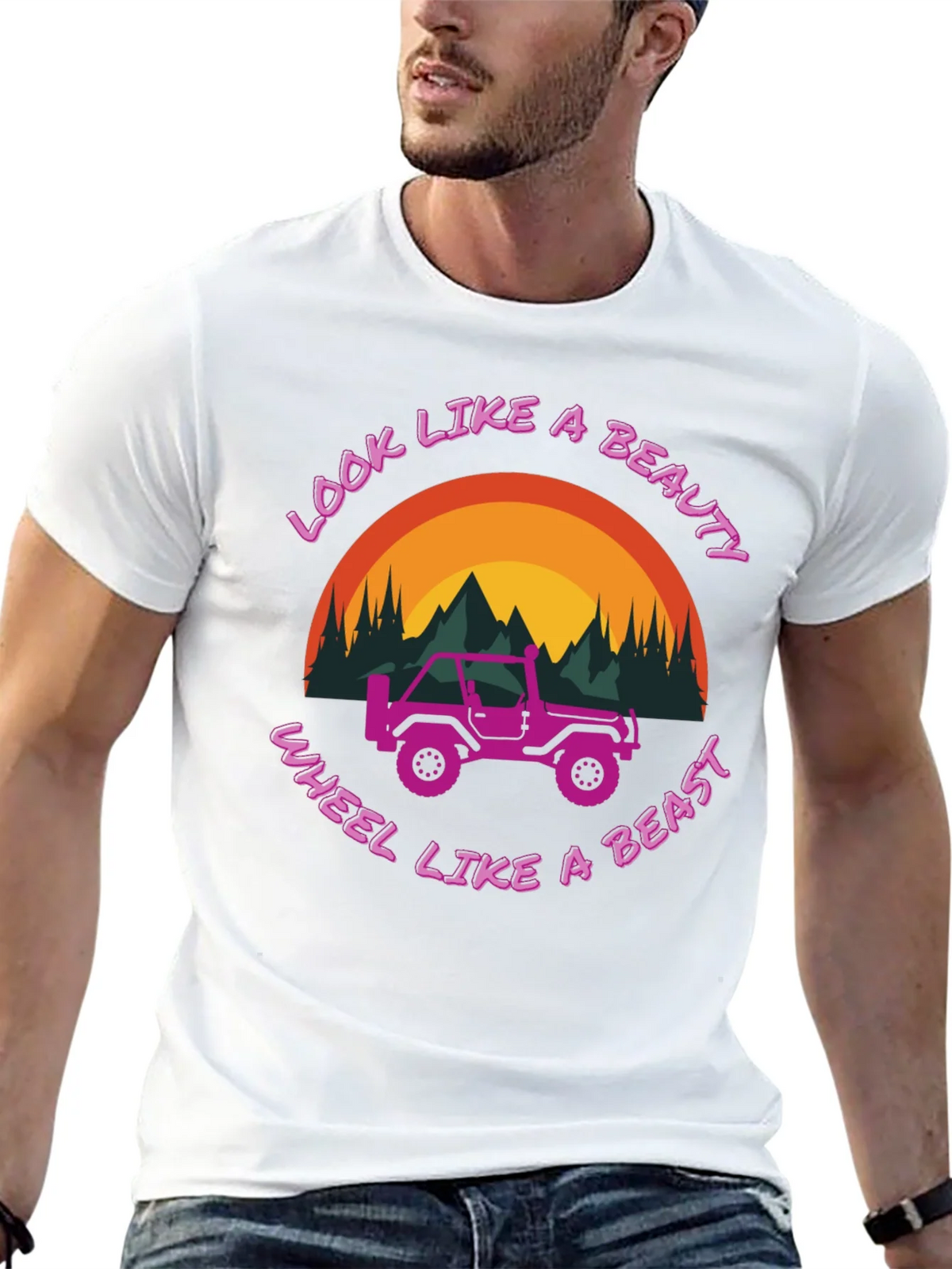 Look Like A Beauty Wheel A Beast T-Shirt product image 12