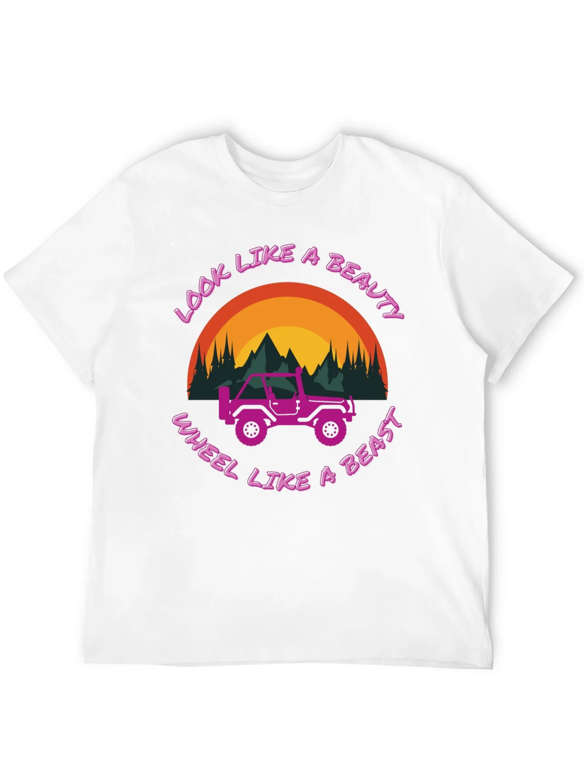 Look Like A Beauty Wheel A Beast T-Shirt product image 11