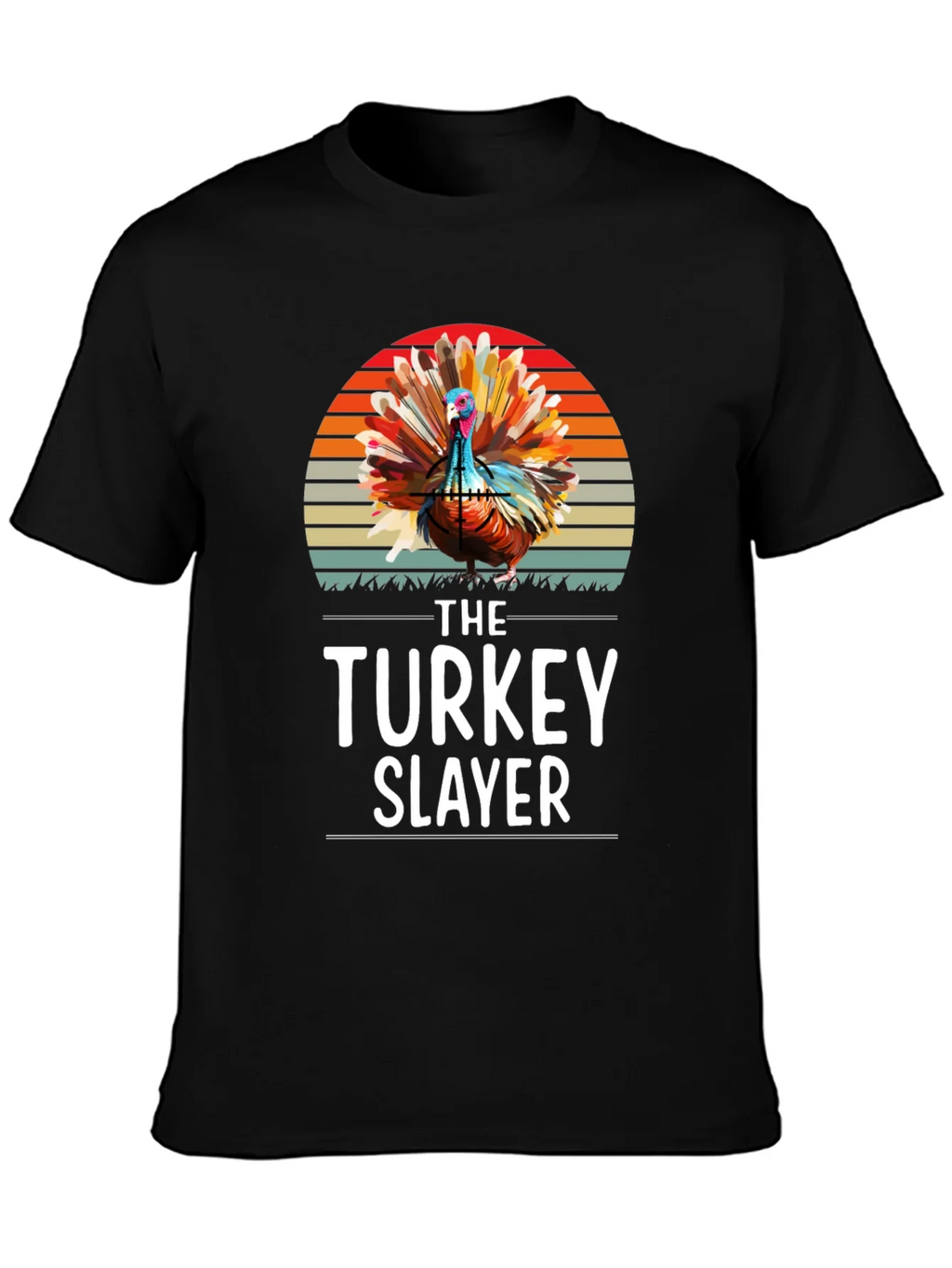 Turkey Slayer Graphic T-Shirt - Thanksgiving Apparel product image 3