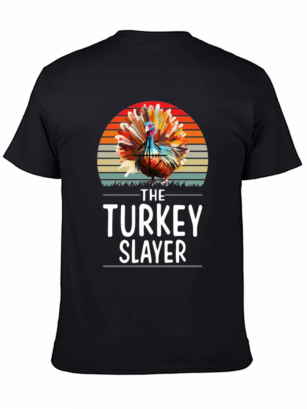 Turkey Slayer Graphic T-Shirt - Thanksgiving Apparel product image 4