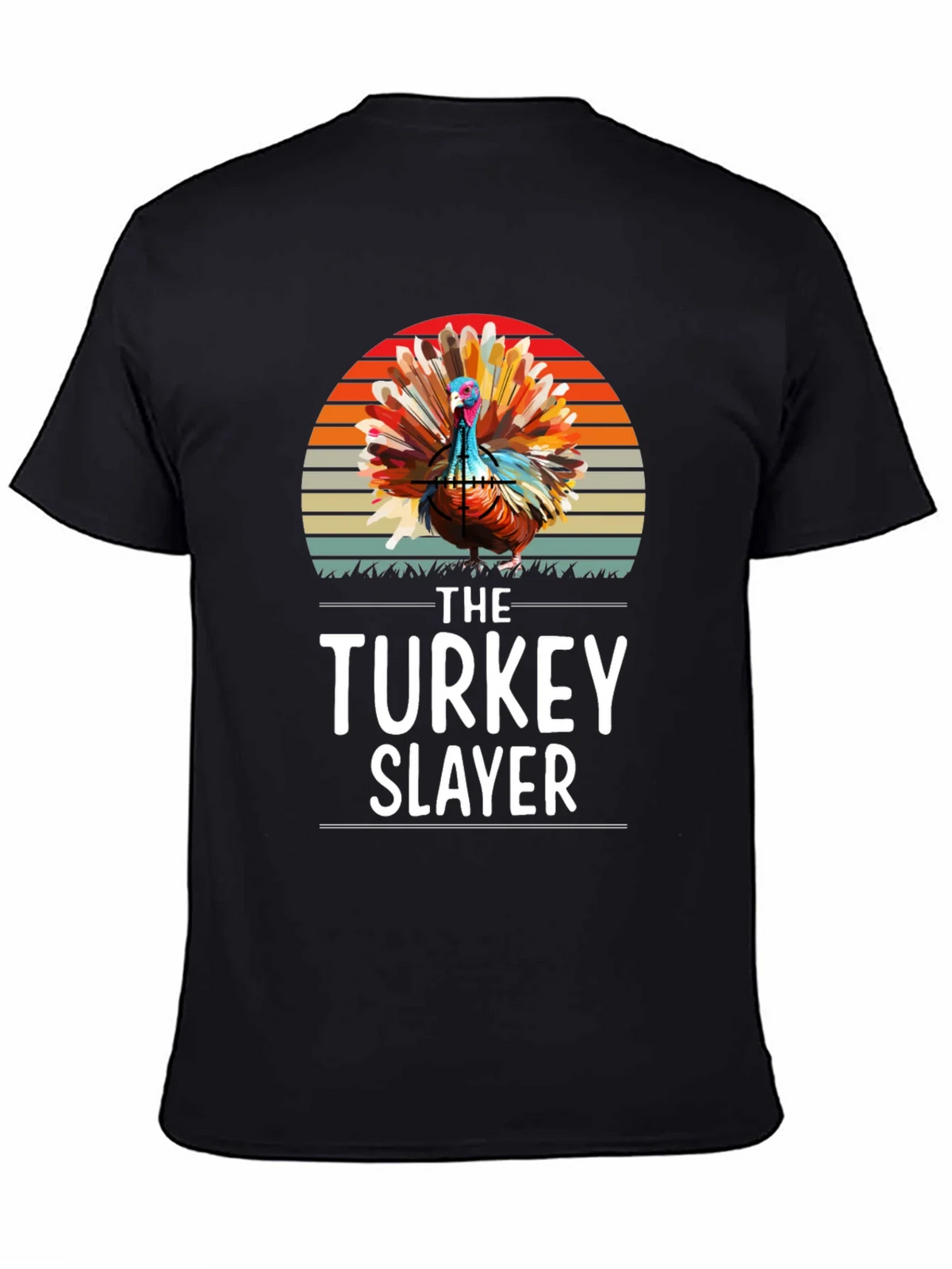 Turkey Slayer Graphic T-Shirt - Thanksgiving Apparel product image 4