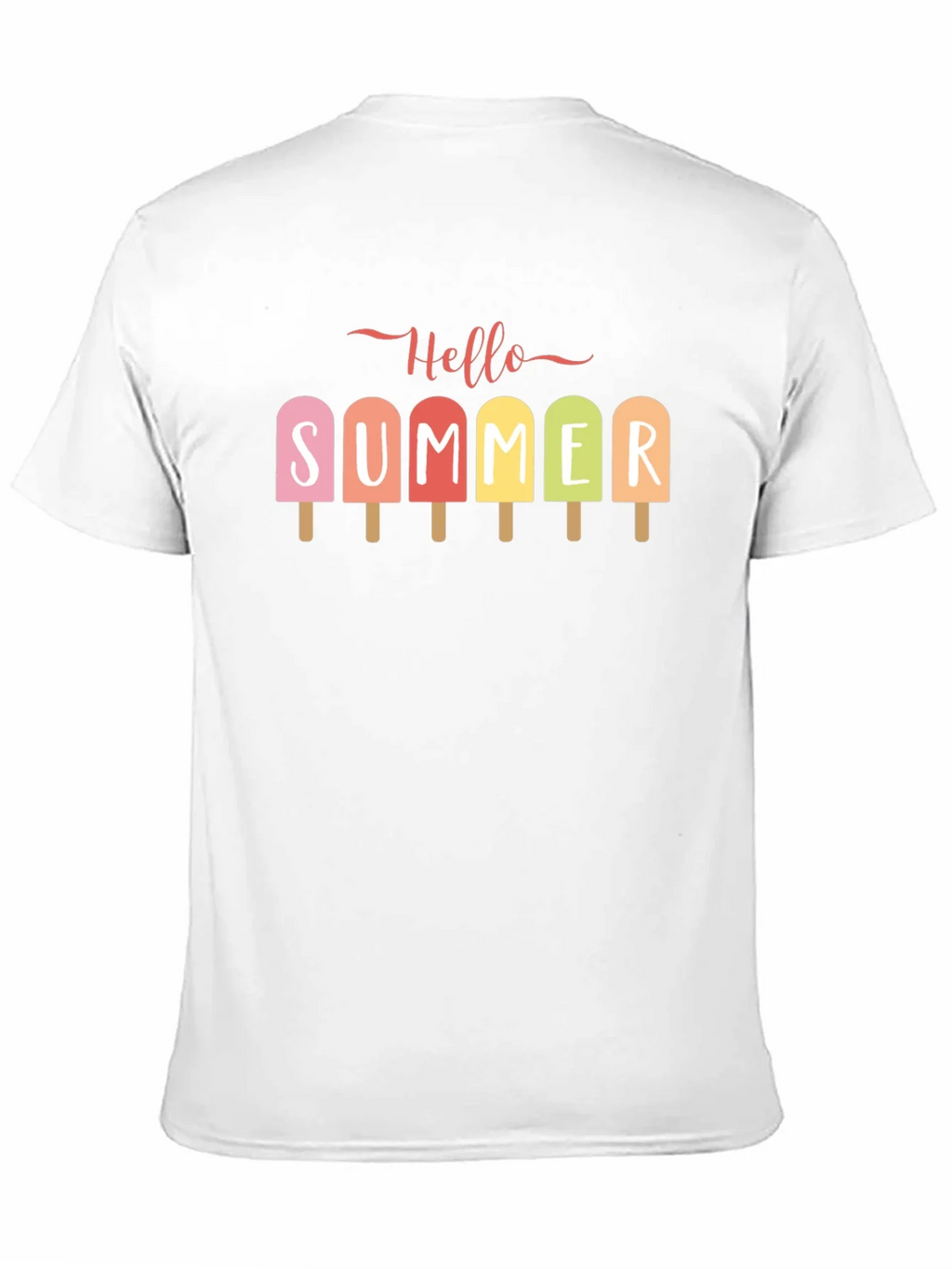 Hello Summer Popsicle Graphic Tee product image 5