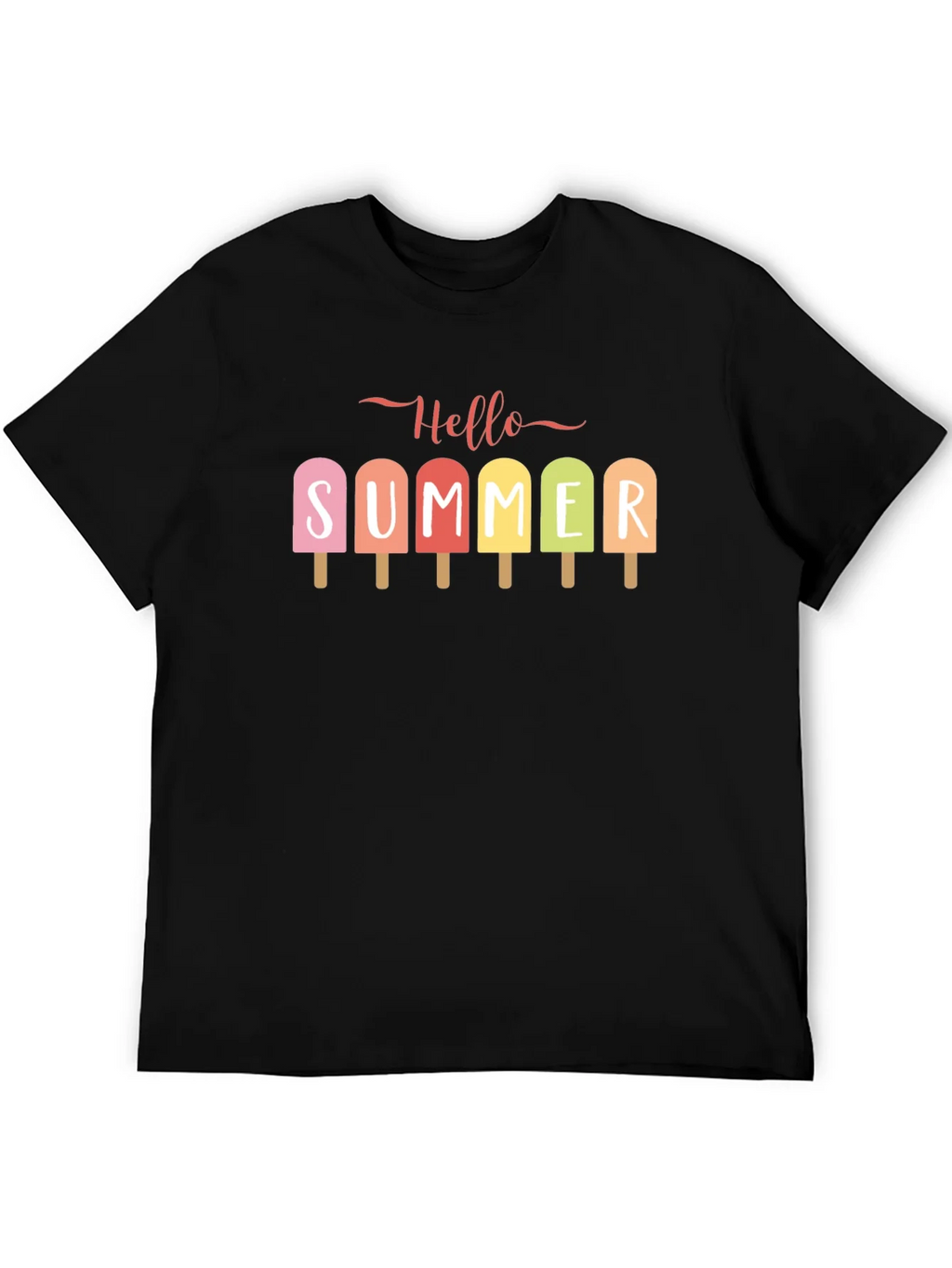 Hello Summer Popsicle Graphic Tee product image 2