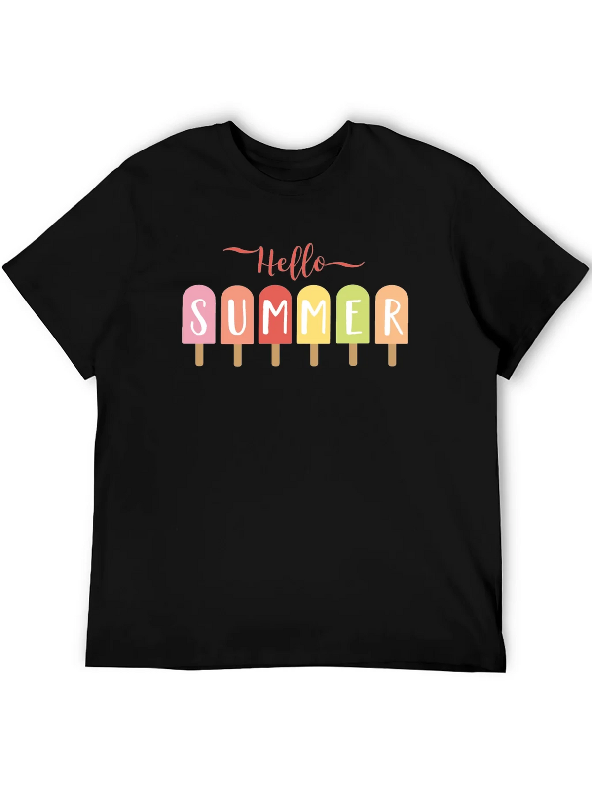 Hello Summer Popsicle Graphic Tee product image 2