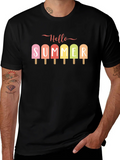 Hello Summer Popsicle Graphic Tee product image 1