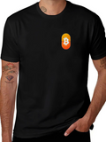 Bitcoin Symbol Black T-Shirt - Crypto Currency Tee product image 1