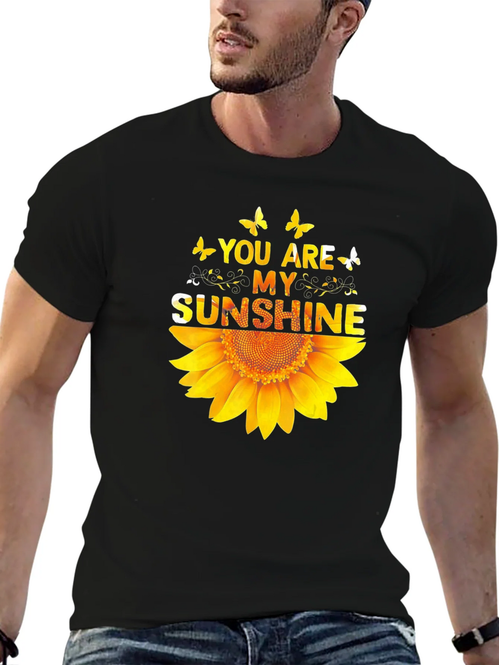 You Are My Sunshine Sunflower Graphic T-Shirt product image 6